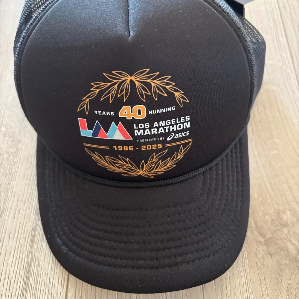 LA LOS ANGELES Marathon 40 Anniversary hat
